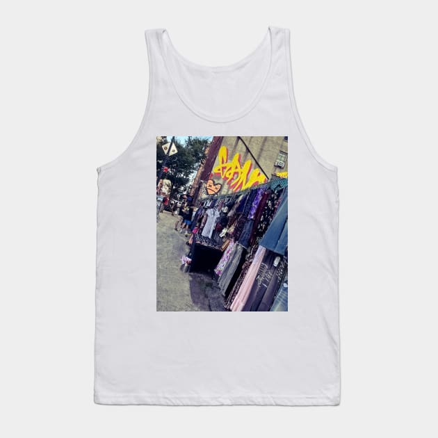 Manhattan Street Art Graffiti NYC Tank Top by eleonoraingrid